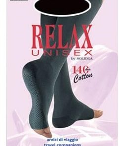 RELAX UNISEX 140 GAMBALETTO COTTON PUNTA APERTA NATUR 1 S