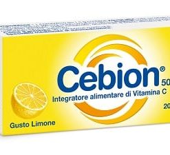 Alternative view of CEBION MASTICABILE LIMONE VITAMINA C 500 MG 20 COMPRESSE