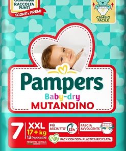 PAMPERS BABY DRY PANNOLINO MUTANDINA XXL SMALL PACK 13 PEZZI