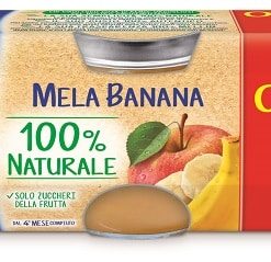 Alternative view of MELLIN OMOGENEIZZATO MELA BANANA 3 PEZZI DA 100 G