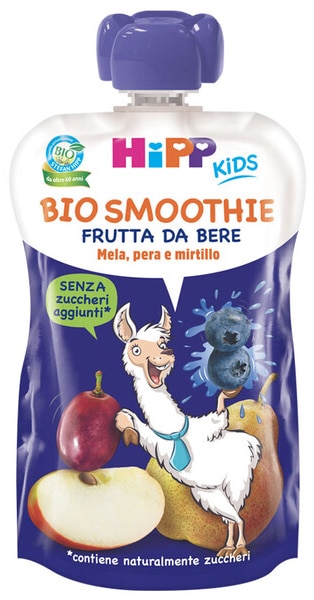 HIPP BIO SMOOTHIES MELA/PERA/MIRTILLO 120 ML