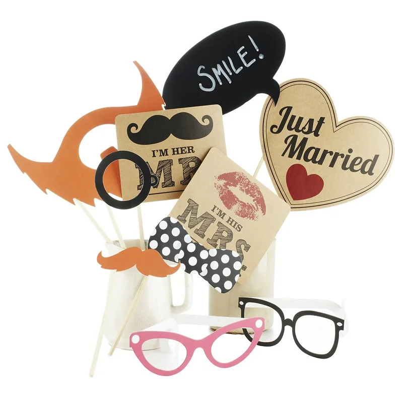 Kit Accessori Divertenti Per Photo booth - immagine 2