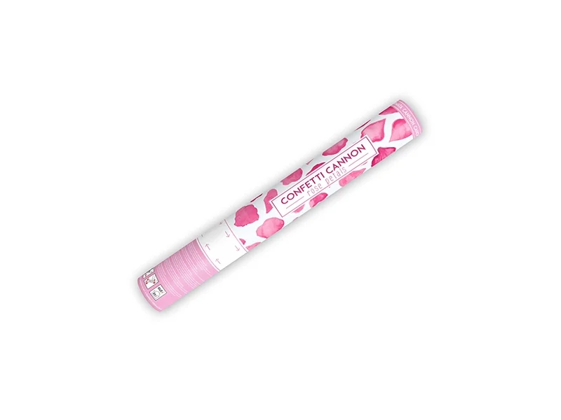 Spara Coriandoli Petali di Rose Rosa 40 cm