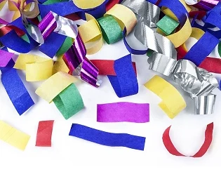 Spara Coriandoli Multicolor 40 cm - immagine 3