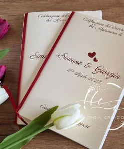 libretto messa nozze cuoricini